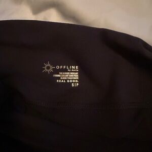Offline by Aerie Black Leggings